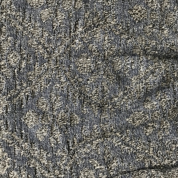 AZL Vintage Patterned Blue Dad Sweater - Picture 2 of 3